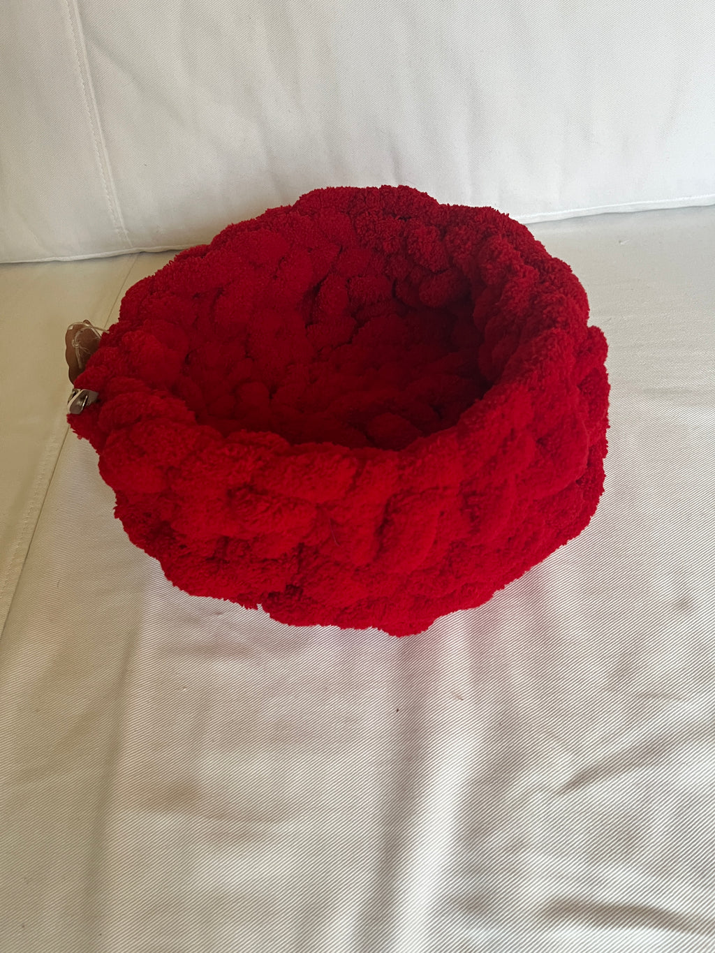 Red Pet Bed 11" Wide