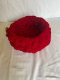 Red Pet Bed 11" Wide