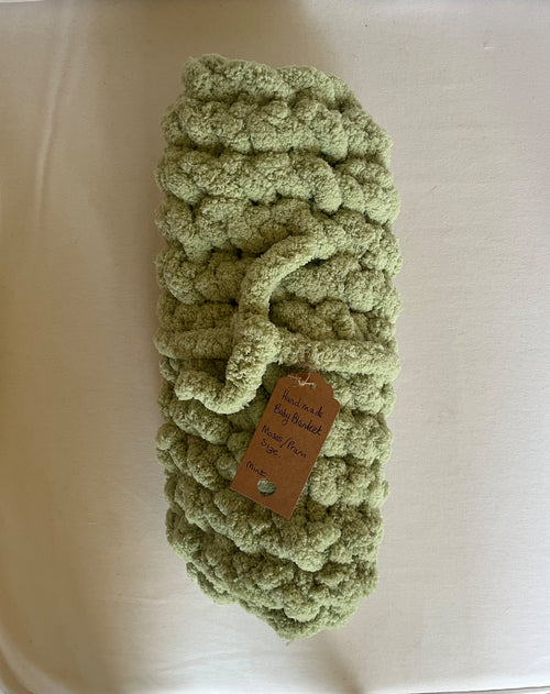 Baby Blanket Chunky Knit Moses/Pram Size
