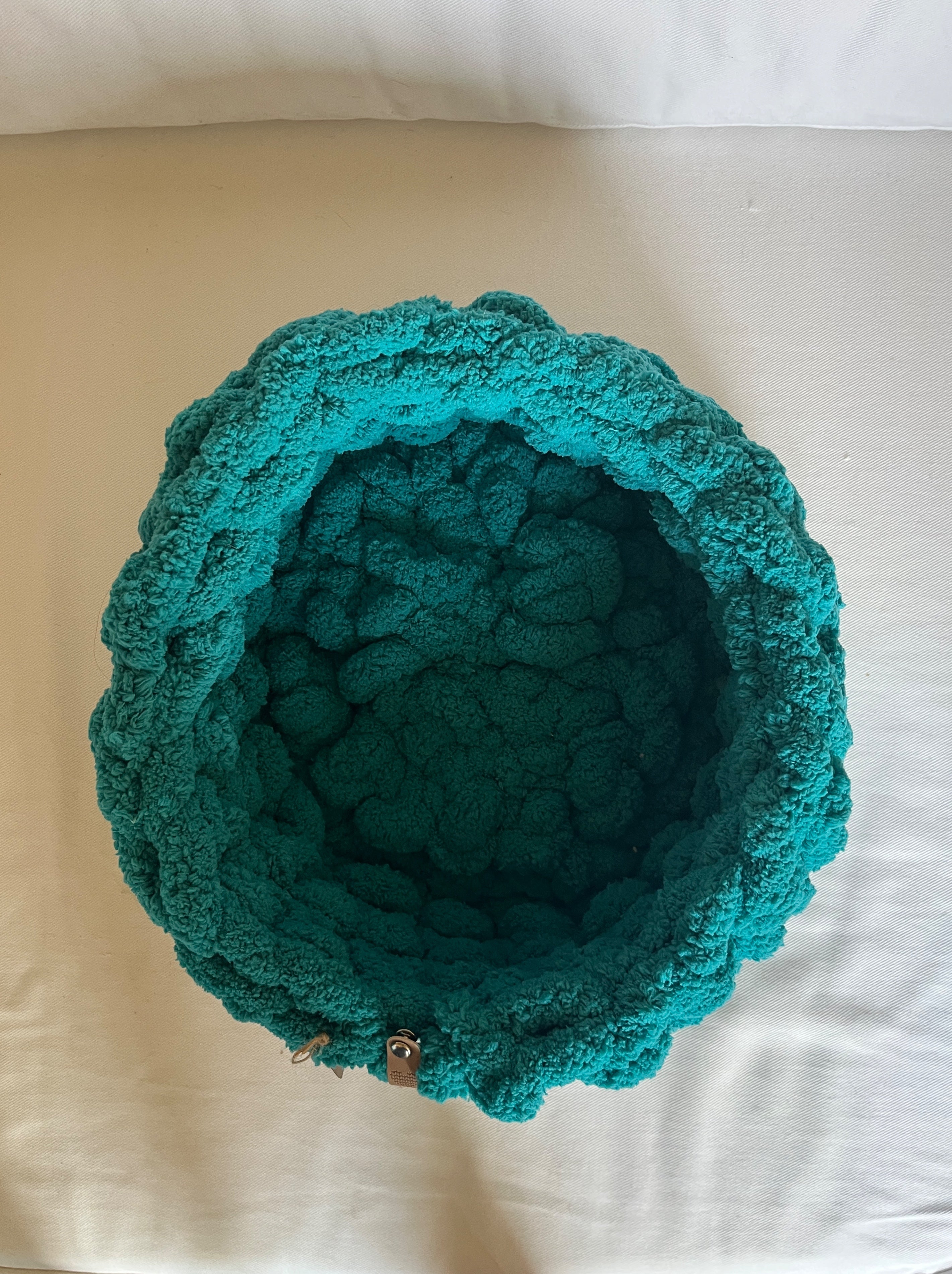 Teal Pet Bed 12" Wide